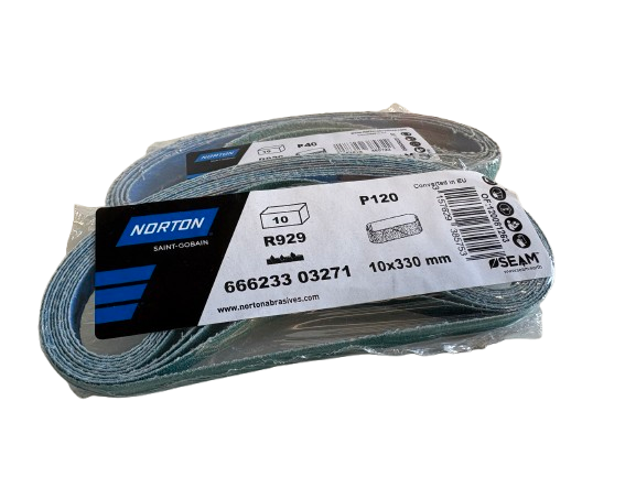 Benzi abrazive Norton 10x330 P120