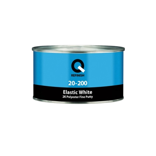 Q-Refinish Chit auto Elastic White
