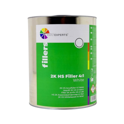 Paint Expert Filler 2K acrilic HS 4:1 alb, cutie 4 ltr