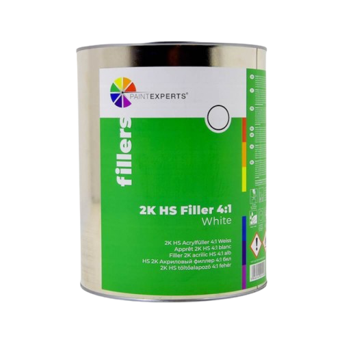 Paint Expert Filler 2K acrilic HS 4:1 alb, cutie 4 ltr