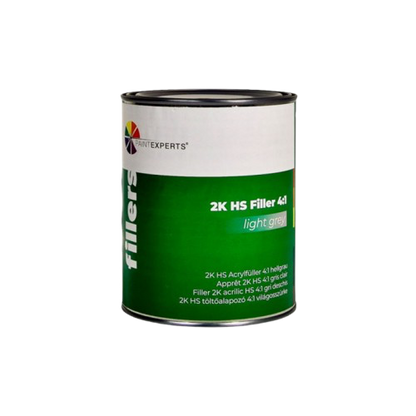Paint Expert Filler 2K acrilic HS 4:1 gri deschis, cutie 1 ltr