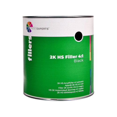 Paint Expert Filler 2K acrilic HS 4:1 negru, cutie 3 ltr