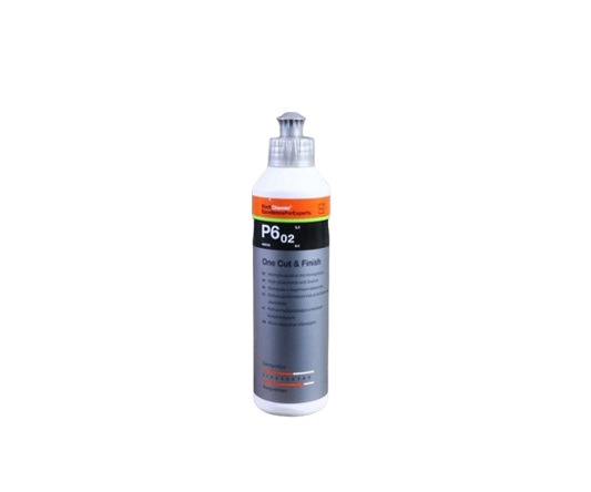 P6.02 - One Cut & Finish, polish one step cu ceară Carnauba