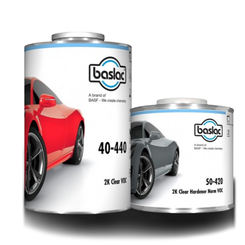 Set lac auto, Baslac 40-440 HS 2:1, gramaj 1 litri + 0.5 litri intaritor