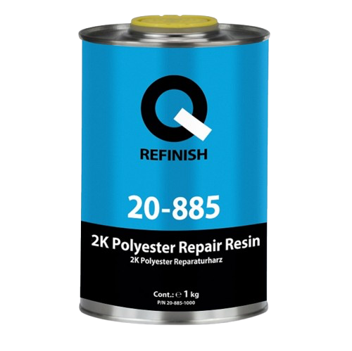 Q-Refinish Rășină poliesterică reparații, 1 kg